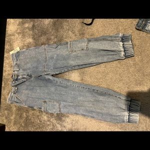 Cargo jeans joggers, urban outfitters, never worn size 32